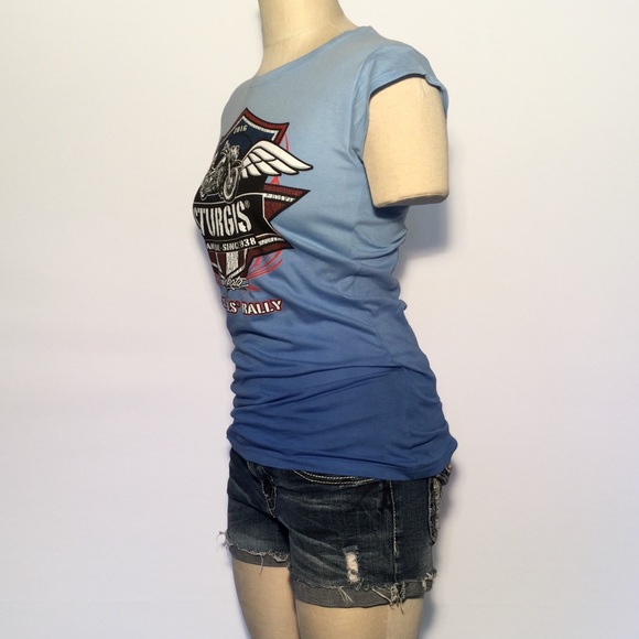NWT STURGIS Black Hills Motorcycle Rally Tee! - Picture 3 of 7